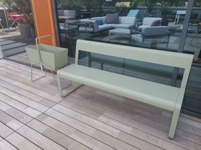 Bellevie Bench and Basket Flower Box High LINDGREEN Outdoor Fermob EXHIBITION PIECE